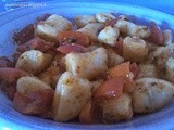 Gnocchi con fiocchi di patate