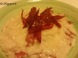 Risotto bitto e bresaola