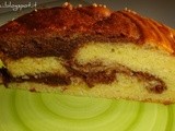 Torta marmorizzata allo yogurt greco