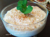 Rice pudding (vegan version)