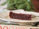 French chocolate-beet cake