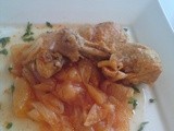 Braised Chicken with onions - Kotopoulo Stifado