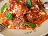 Meatballs Saganaki