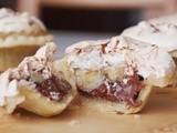 Nutella, Banana, Meringue Tartlets