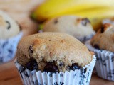 Vegan Chocolate Chip Banana Muffins