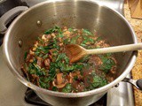 Cozy mushroom soup