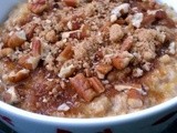 Easy Breakfast: Slow Cooker Pumpkin Coffeecake Oatmeal