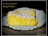 2 Ingredient La La Lemon Angel Cake Bars