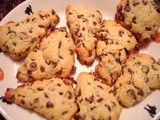 Flaky and Tender Chocolate Chip Scones