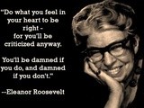 Quotations: First Lady Eleanor Roosevelt