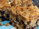 Blueberry Buckle Crumb Cake