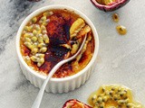 Crème brûlée sa marakujom + idea pdf knjižica na dar / Passion fruit crème brûlée