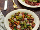 Crveni pirinač sa grilovanim povrćem - #EatSmartChallenge