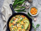 Frittata sa sremušem i povrćem - #EatSmartChallenge