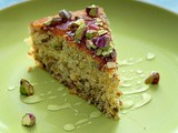 Kolač s pistaćima, limetom i kardamomom / Pistachio, Lime and Cardamon Cake by Cupcake Jemma + darivanje
