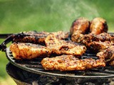 Ljuta piletina (u bbq sosu) na roštilju / Spicy Grilled Chicken