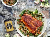 Losos na salati od sočiva / Salmon with Lentil Salad