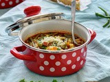 Minestrone supa i foccacia sa paradajzom