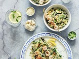 Orzo salata sa gamborima