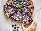 Pečeni čiz kejk sa borovnicama / Blueberry Cheesecake
