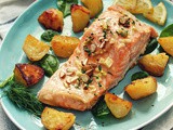 Pečeni losos sa sosom od meda, putera i belog luka / Honey Garlic Butter Salmon