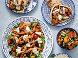 Pileća giros salata