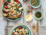 Pileća salata sa jagodama i spanaćem / Strawberry Spinach Salad with Chicken and Avocado