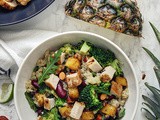 Pileća salata sa vopo mixom / Piletina sa ananasom, brokolijem i pasuljem