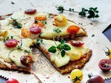 Pizza sa testom od karfiola (bez glutena) / Cauliflower Pizza Crust