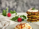 Polpete od brokolija i poširana jaja na turski način / Broccoli Fritters with Turkish Poached Eggs