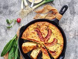 Proja sa tikvicama i sremušem / Zucchini and Wild Garlic Cornbread