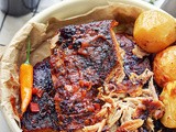 Rebarca u pekaču / Oven Baked bbq Ribs