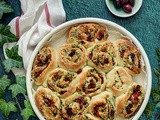 Rolnice sa pestom i suvim paradajzom / Pesto and Sun-Dried Tomato Rolls