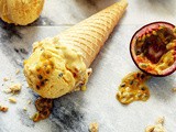 Sladoled od marakuje / Passion Fruit Ice Cream