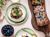 Slatki hleb sa borovnicama i bademom / Blueberry Bread