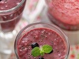 Smoothie od aronije i chia semenki