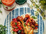 Španska piletina sa ajvarom / Spanish Chicken with ajvar (video recept)