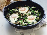 Zelena shakshuka