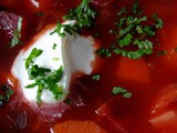 Borsch or Ukrainian Beetroot Soup