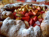 Strawberry & Apple Galette