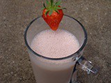 Strawberry & Banana Milkshake