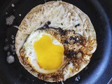 Chorizo, Egg and Cheese Breakfast Taco