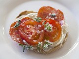 Easy Grilled Mini Pizzas With Edible Flowering Herbs