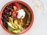 Quinoa Burrito Bowl With Chipotle Lime Vinaigrette