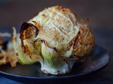 Roasted Whole Baby Cauliflower with Herbs & Parmesan