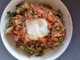 Skillet Stuffing Shakshuka