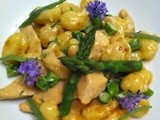 Creamy Chicken, Gnocchi & Asparagus