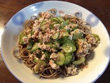 Umeboshi and Chicken Summer Soba