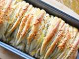 Cheesy Pull Apart Everything Bread