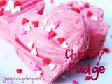 Cherry Fudge {Two Ingredients}